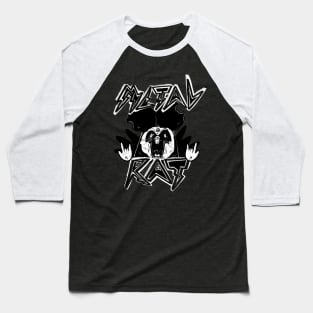 Metal Rat Baseball T-Shirt
